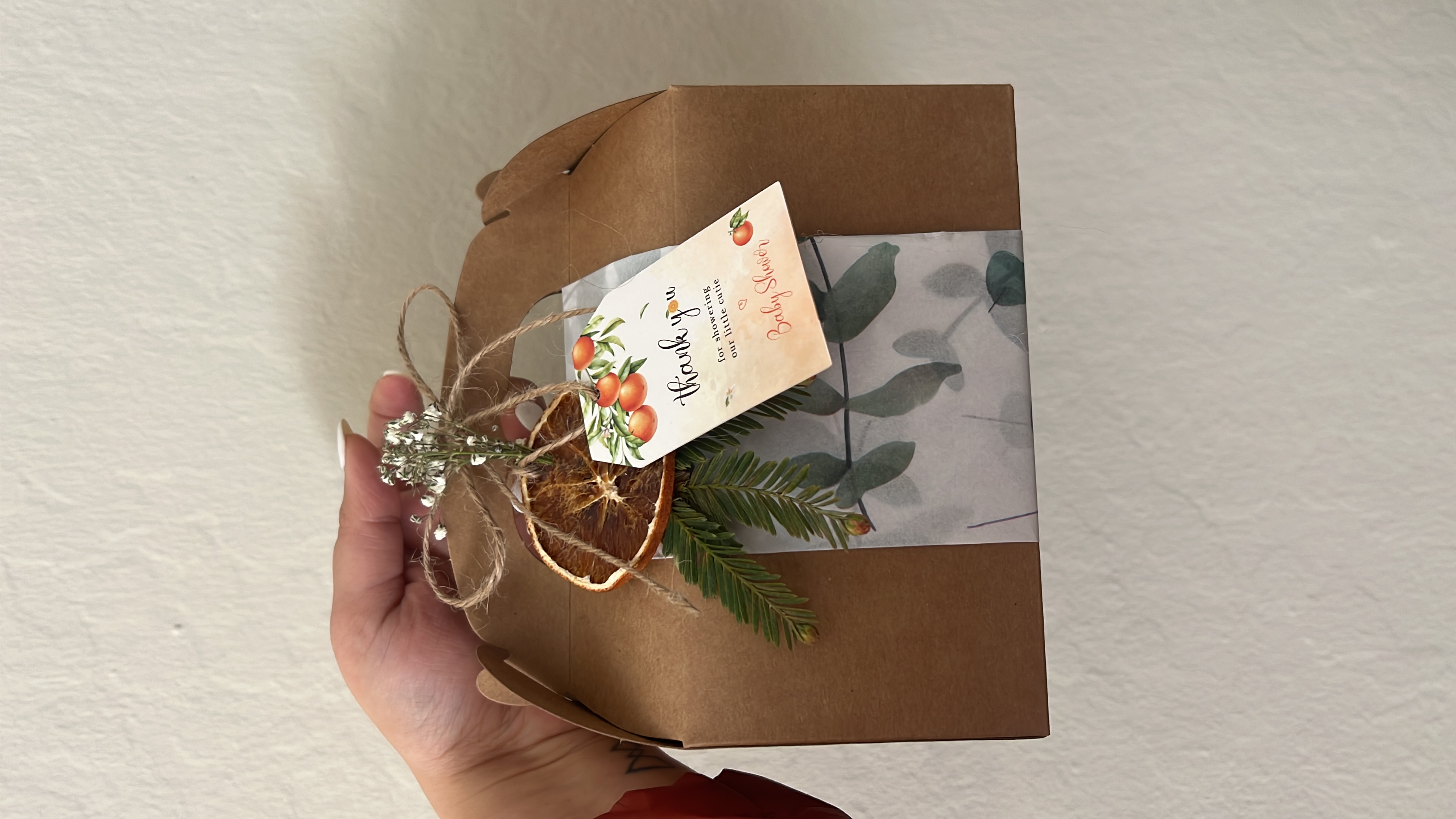 Curated favor hamper