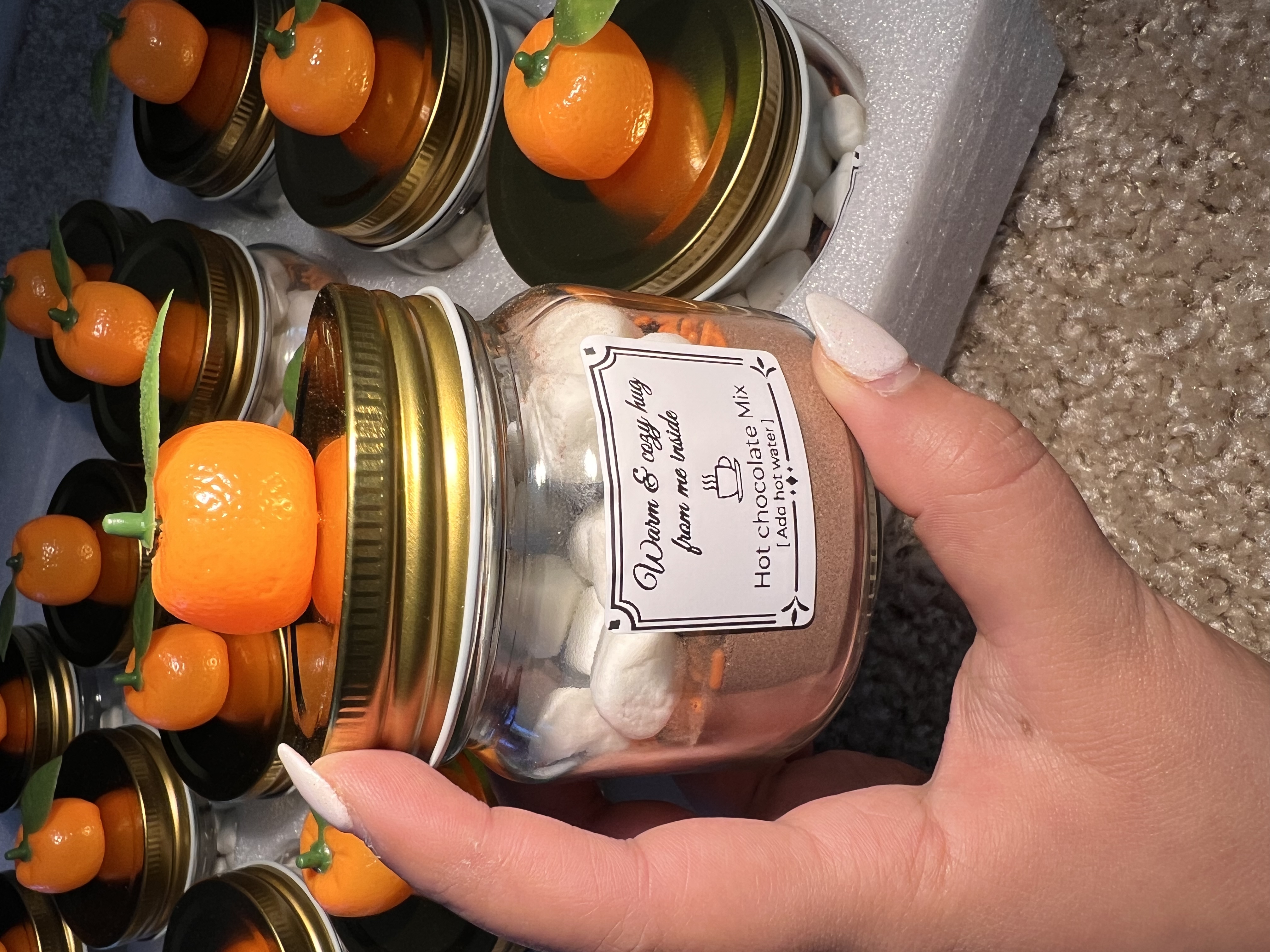 Party favors close-up