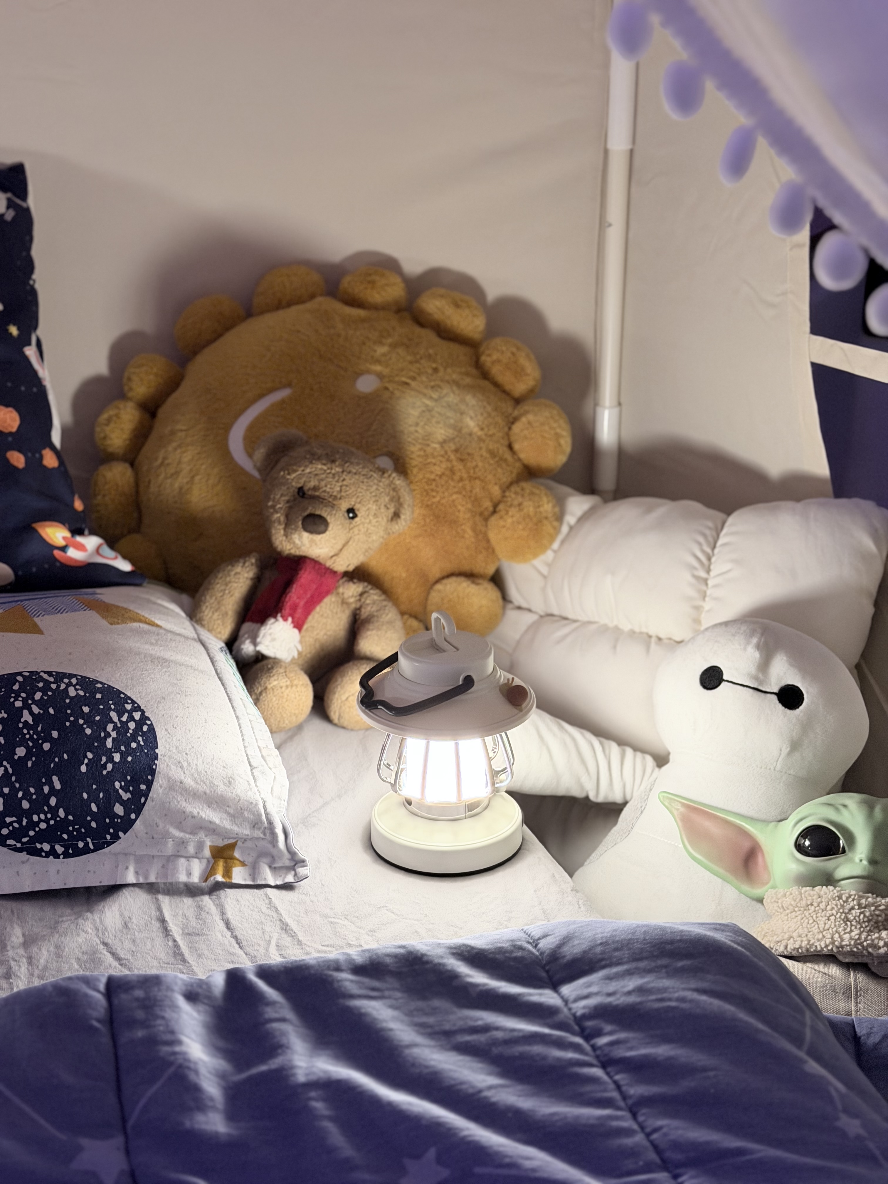 Ambient tent and decor